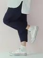 【定番】コットンブレンドショートソックス サラシ