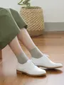 【定番】コットンブレンドショートソックス ウスグレーモク