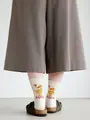 Duckショートソックス キナリモク