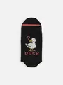 Duckショートソックス クロ