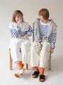 総メッシュショートソックス オレンジ