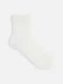 ソフトコットンベタショートソックス オフホワイト