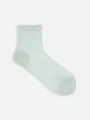 ななめメッシュショートソックス ミントシャーベット