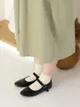 ローゲージ2×2リブショートソックス キナリ