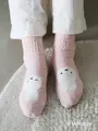 ミッフィーもこもこアメリブショートソックス ピンク