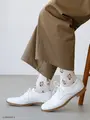 【LOVOTコラボ】総柄プリントソックス ベージュ