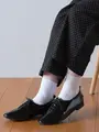 2×2リブショートソックス サラシ