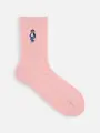 RL アメリブシーズンベア刺繍ソックス ピンク