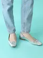 トーションフィッシュネットソックス エクリュ