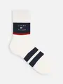 TOMMY HILFIGER ポロカノコラインソックス オフホワイト