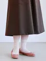 透けホログラムソックス バニラ