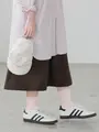 【定番】コットンブレンドソックス イチゴミルク