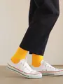 【定番】コットンブレンドソックス ダンディライオン