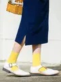【定番】コットンブレンドソックス ボイルドエッグ