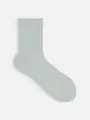 【定番】コットンブレンドソックス スモーキーミント