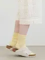 超ゴムゆるソフトコットンアメリブソックス クリーム