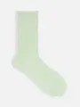 ローゲージ2×2リブソックス ミント