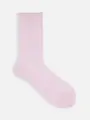 ピコレース柄メッシュソックス ピンク