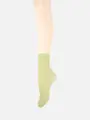 フィッシュネット風オールメッシュソックス キミドリ