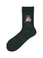 POLO ウィンターベアソックス ダークグリーン