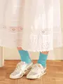 【定番】太リブソックス スカイ