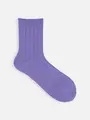 【定番】太リブソックス ラベンダー