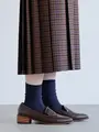 【定番】2×2リブソックス インディゴ