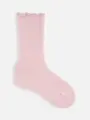 キャンディメランジゆったりルームソックス ピンク