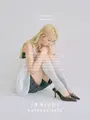 【EN NEUME】Sheer Bright Stirrup High Socks ライトグレー