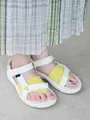 麻無地トングタイプ ライムイエロー