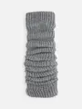 リブバルキーロングレッグウォーマー グレーモク
