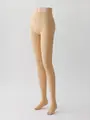 【WEB限定】ゆ～ったりやさしいウエストフリーなストッキング /丈感:M-Lサイズ ナチュラルベージュ