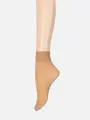 【消臭】40デニールショートソックス ベージュ