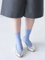 ソフティナイロンショートソックス ネモフィラ (ライトブルー）