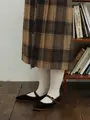 【消臭】40デニールハイソックス アイボリー