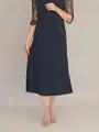 50Dラメハイソックス ベージュシルバー