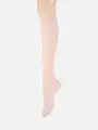 縫製シースルーハイソックス ピンク