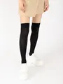 70デニールオーバーニーソックス クロ