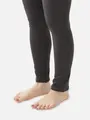 縫製綿裏起毛レギンス10分丈 チャコールグレー