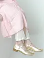 縫製チュールパンツレギンス オフホワイト