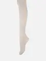 ラッセルレーシーフラワータイツ シルバー