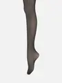 2カラーラッセル タイツ ダークグレー