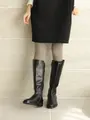 40デニール  PUFTYタイツ ニュアンスグレー