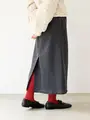 40デニール  PUFTYタイツ ガーネット