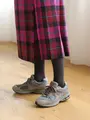 ソフティ 210デニールタイツ(杢カラー) チャコールモク