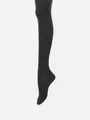 400デニールソフトウエストタイツ TLサイズ チャコールグレー