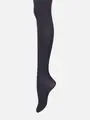 150デニール2×2リブタイツ ネイビーグレー