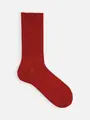 【メンズ】復刻ローゲージリブベタソックス(25.0~27.0cm) ダークレッド