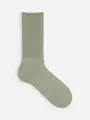 【メンズ】復刻ローゲージリブベタソックス(25.0~27.0cm) スモークグリーン