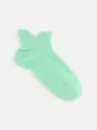 キッズ 綿ダブルガードスニーカー用ソックス16~18cm【カスタム刺繍対応商品】 ミント